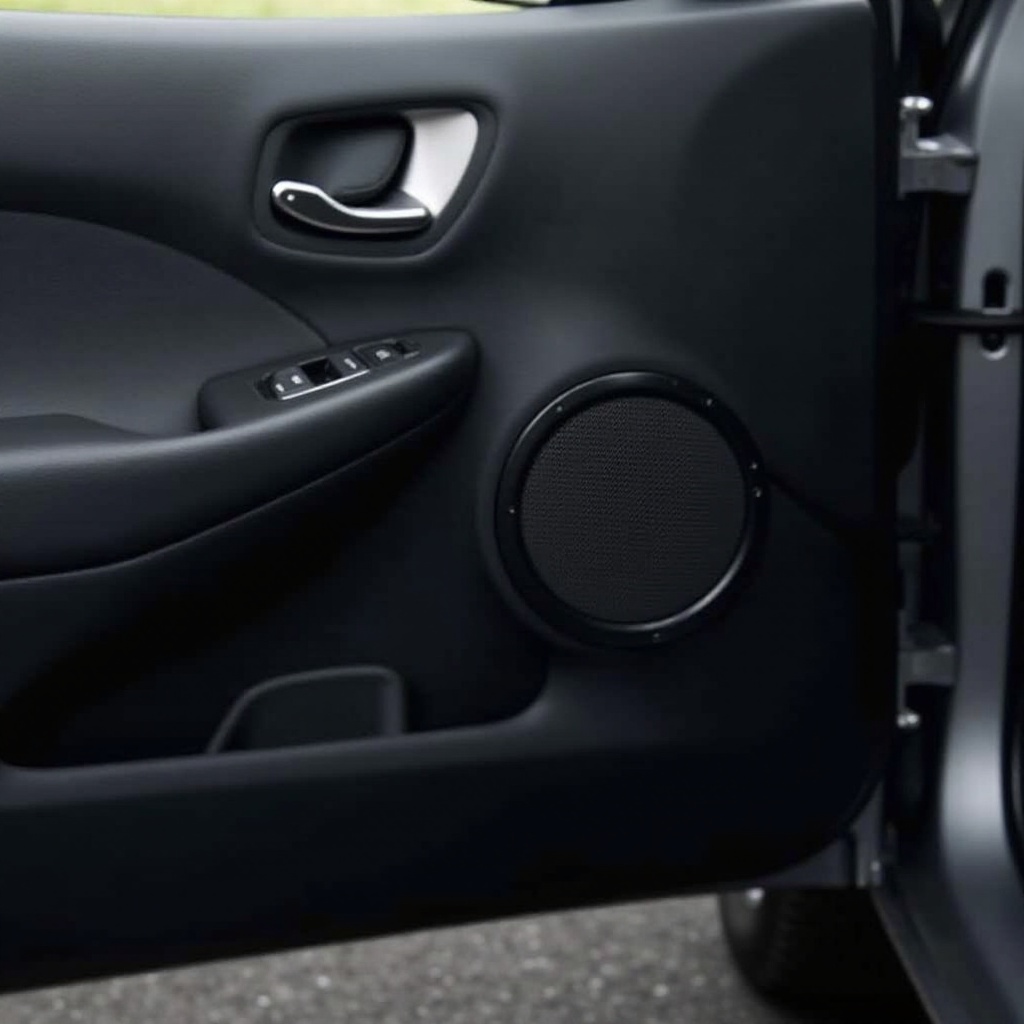 what size speakers are in the nissan rogue 2011